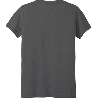 Solid Dark Grey Triblend - BACK